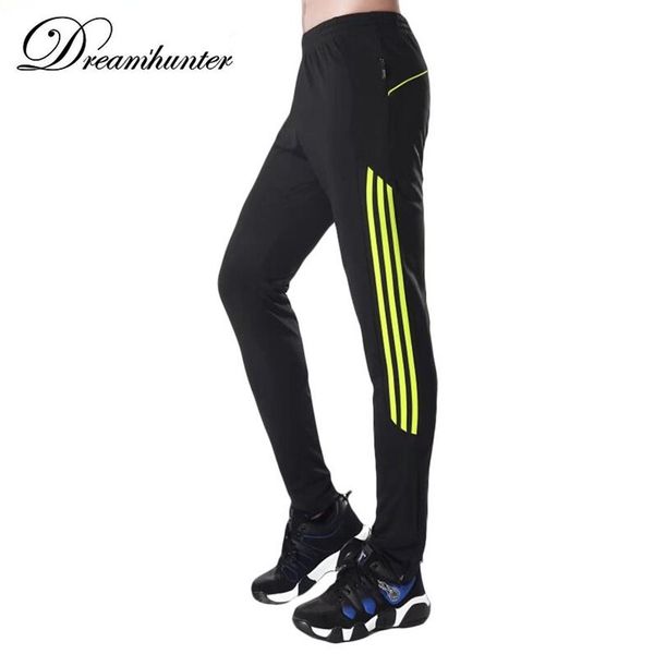 

s-5xl quick-drying men running pants stripe solid color casual sweatpants breathable fitness training long trousers, Black;blue