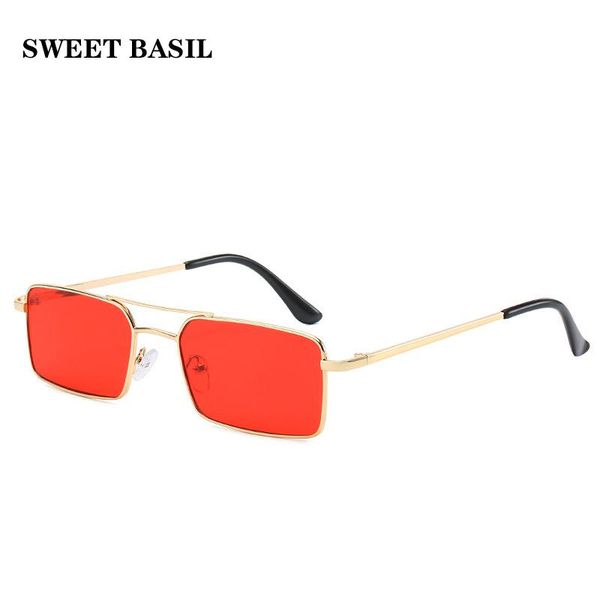 

sweet basil 2020 new retro small square sunglasses fashion personality women sun glasses transparent ocean film eyewear uv400 dtkyi