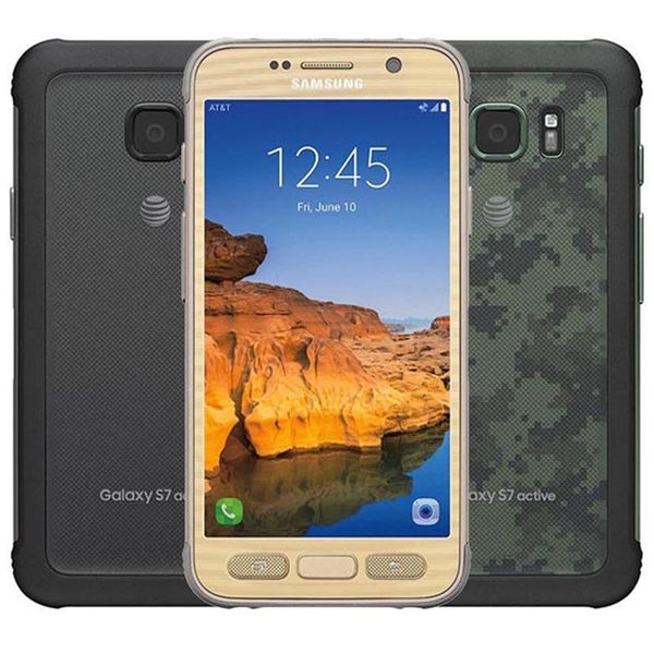 

refurbished original samsung galaxy s7 active g891a rugged phone 5.1 inch quad core 4gb ram 32gb rom 12mp unlocked smart phone dhl 1pcs