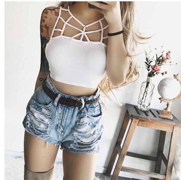 

new 1 pc women low cut push up lingerie strappy chest wrap underwear plunge deep v belt bras erotic intimates vest bra, Black;white