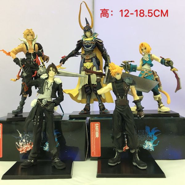 

пять кукол первого поколения final fantasy солдат света клода, тедас корлеоне харт