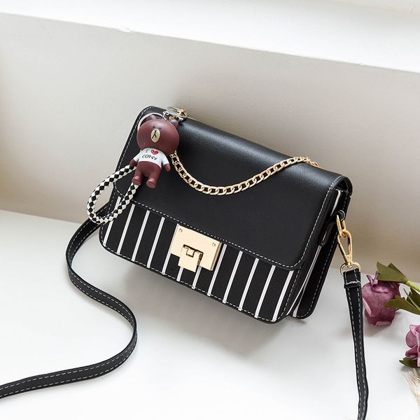

shangxin small bag female 2020 new fashion messenger bag temperament small black spring and summer simple student