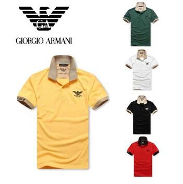 

Top men 039 hort leeve polo aj de igner hirt t hirt embroidered polo hirt for men luxury polo man cotton hort leeved hirt