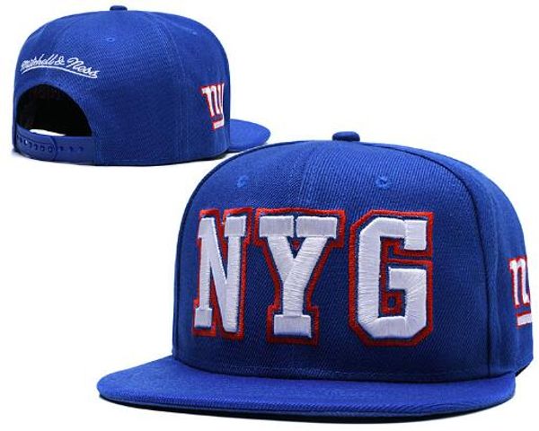 

Все команды NYG NY Бейсболка New York 100-й сезон Регулируемая шляпа Snapback Повседневные шл