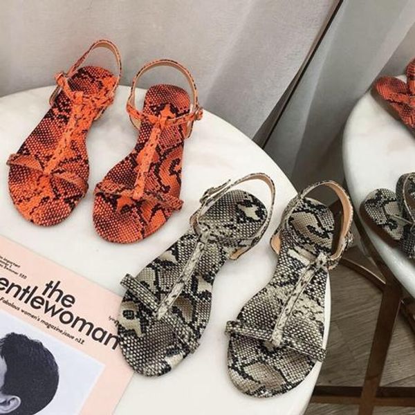 

designer slides snakeskin pattern latest slip-on designer flip flops sandals womens sandals casual shoes, Black