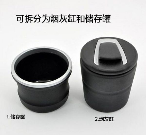 

car styling led ashtray with detachable box for g11 g12 f01 f02 f87 f80 f83 f82 f90 f10m f13m f12m m8 f20 f21 accessories