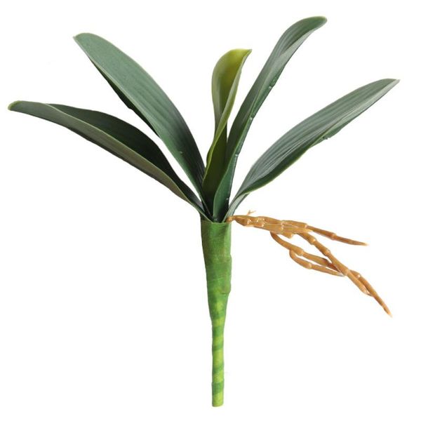 

орхидея фаленопсис лист лист ins искусственный цветок украшения дома свадьба проведение стены завода цветок поддельные цветы