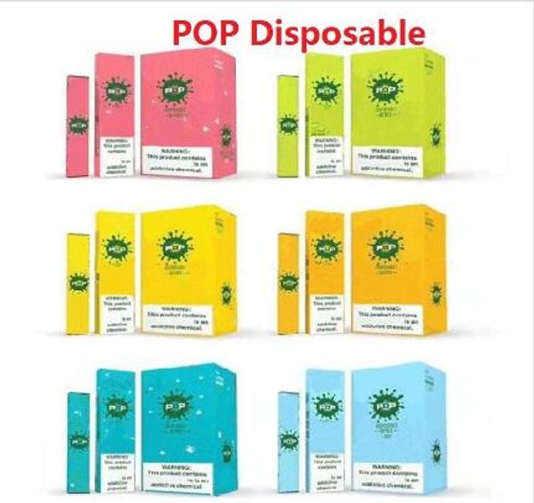 

POP одноразового устройства Pod Starter Kit 280mAh Аккумулятор 1,2 мл Картридж Vape Пустого Pen PK Eon Posh слоеного бар