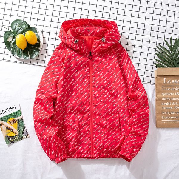 

men's jacket fashion new spring and autumn jacket letter trend spring men's wear women's couple clothes size m-5xl