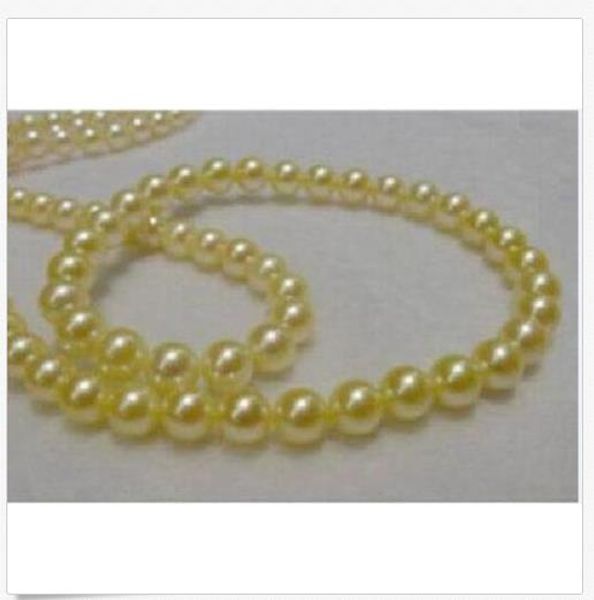 

huge 18" 9-10mm natural south sea gold pearl necklace 14k, Silver