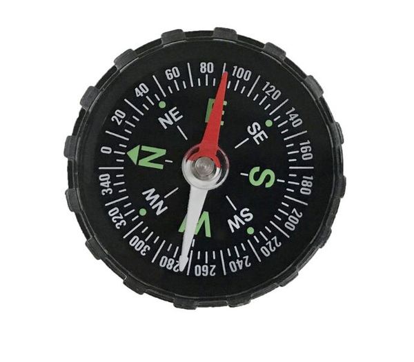 

mini portable compass abs 45mm diameter opp bag outdoor multi-function equipment hiking climbing tools