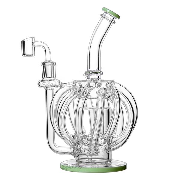 

2020 Klein Ресайклер Торнадо Percolator стекла Бонг с 12 Переработка труб Wax курительная трубка Bongs водопроводные трубы Oil Dab буровые установки с кварцем сосиска