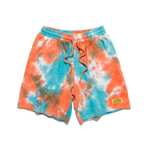 

dongguan_ss cotton tie-dyed shorts xl men shorts summer style beach sportswear streetwear shorts, Black