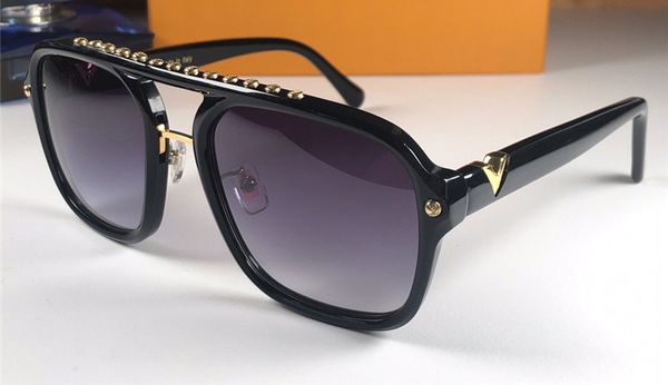 

black square pilot sunglasses 2360 sun glasses men designer sunglasses shades new with box, White;black