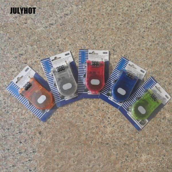 

portable retractable bike bicycle combination cable code lock helmet luggage safety 3 digit padlock bicycle rock password lock
