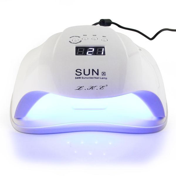 

sunx uv lamp led nail lamp nail dryer for all gels polish with infrared sensing 10s/30s/60s timer smart touch button