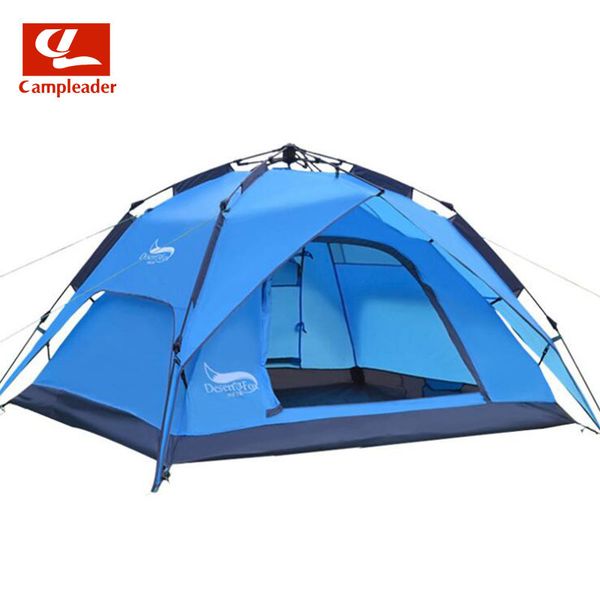 

tents and shelters outdoor tent quick open for camping tour double-layer anti-storm rain speed automatic