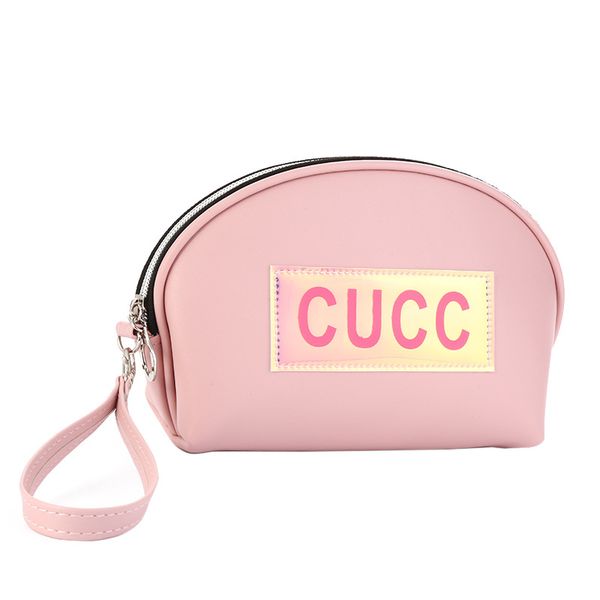 

portable storage dumplings cosmetic bag female bag creative letters ladies clutch travel toiletries storage