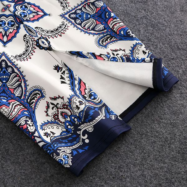 

women's pencil skirt new retro bohemia flower print high waist slim split skirts girl summer tube japan female falda ls270, Black