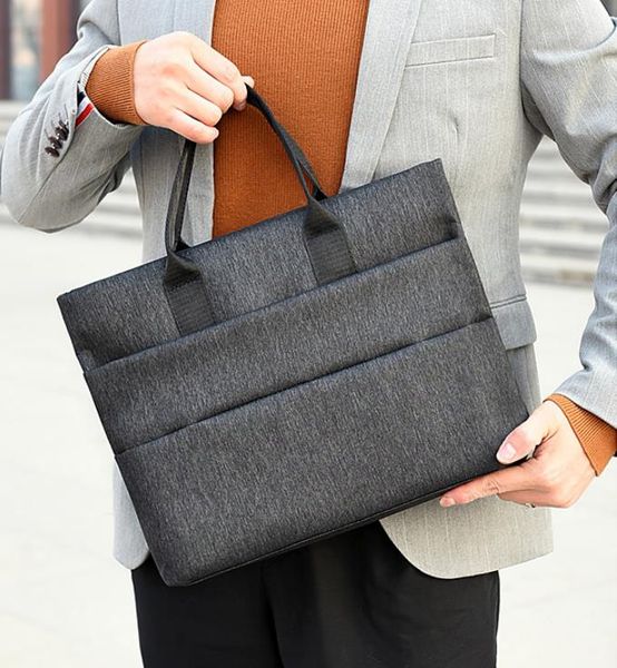 

мода портфели мужчины бизнес портфель человек вскользь плеча сумка мужская сумка разрез laptop bag