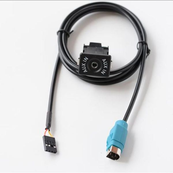 

for alpine kce-236b 9872/9870aux line aux interface + line car