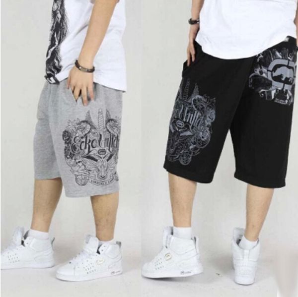

2017 new capri men print hiphop design men's skateboard sweatpants black gray m-xxxxl size