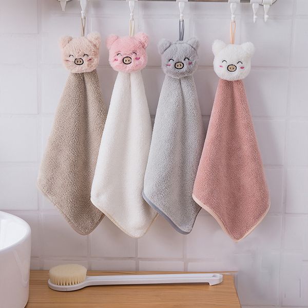 Wash Hand Towel Kitchen Towel Set Hand Towels Bathroom Absorbent
