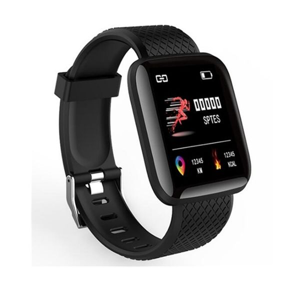 

116plus pedometer heart rate bt 4.0 smart bracelet reminder sports bracelet