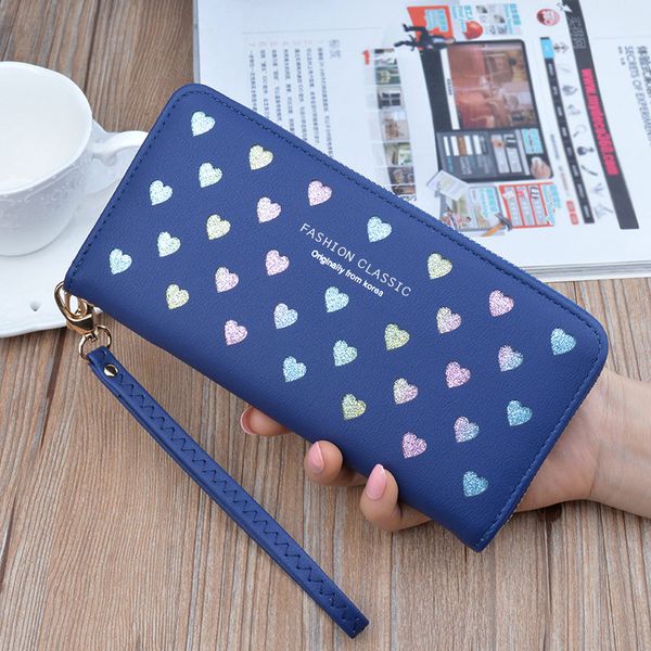 

designer clutch bag wallet ms. long zipper large capacity mobile phone bag wild love hollow clutch bag 31