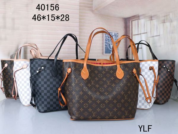 

2019 luxury 11 louis vuitton lv bags naverfull genuine cow leather luxury tote clutch shoulder handbags gucci, Black