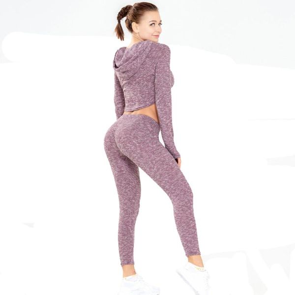 

fashion running fitness outfit woman tracksuit women 2 piece sets womens outfits knit sweat suit woman, White