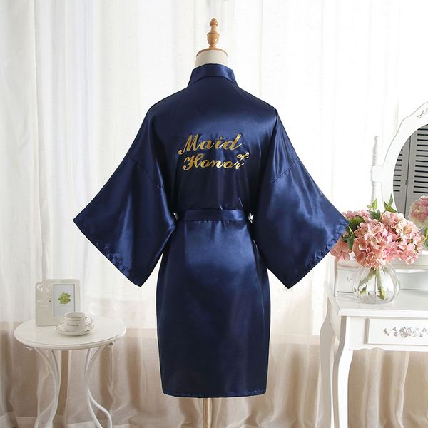 

loose robes women faux silk sleepwear with belt bathrobe letter print night shirts cardigan negligees, Black;red