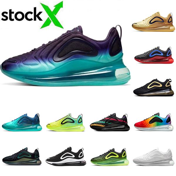 

2020 stock x ocean blue 72c mens womens running shoes designer airs be true sea forest outdoor 72c trainers sports sneakers size 36-45