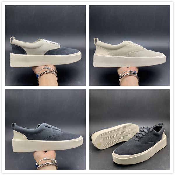 

Update Fear Of God x Mens Casual Shoes The Season 5 Suede Skateboarding Shoes Italy Luxury Slip-On FOG Fashion Designer Shoes