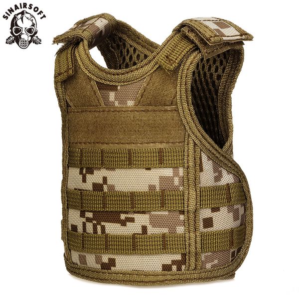 

tactical beer molle mini miniature hunting vests beverage cooler adjustable shoulder straps united states, Camo;black