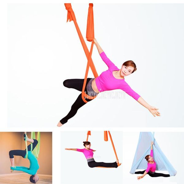 

4м / 5м / 6м / 7м aerial yoga гамак качели инверсия антигравитационном высокопрочный декомпрессионной упражнения гамак тренажеры подвесной р