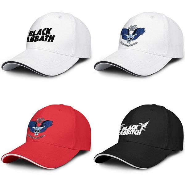 

блэк саббат 1980 небес andhell бейсбол регулируемый шляпа сэндвич пользовательские мода бейсбольной команды кепка конце логотип sabbath2 ген, Blue;gray