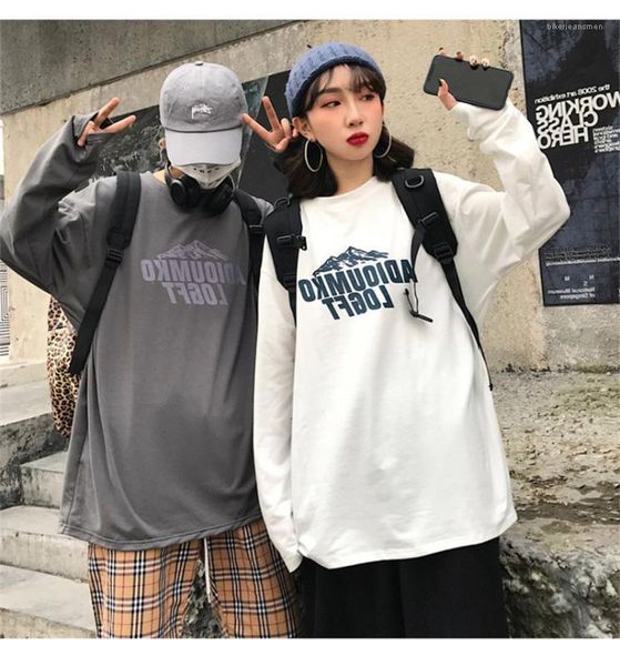 

designer tshirt fashion boyfriend styles oversize clothes ulzzang teenager spring autumn womens tshirts letter printed womens, White