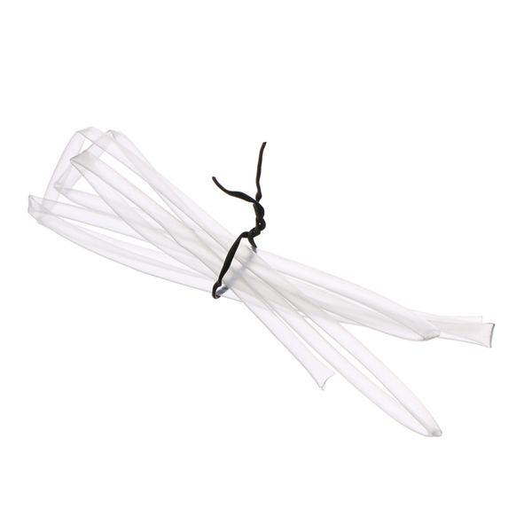 

clear transparent heat shrink tubing wrap cable wire sleeve diameter 3mm x 1m