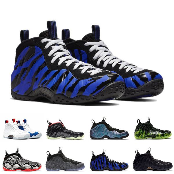 

2020 penny hardaway men basketball shoes knicks usa obsidian glitter purple camo hyper crimson dr.doom snakeskin trainers sport sneaker 7-13