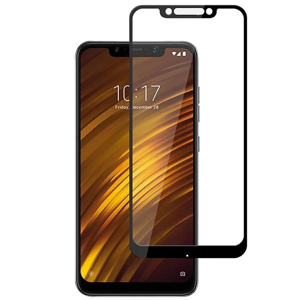 

закаленное стекло-экран протектор полная крышка для xiaomi pocophone f1