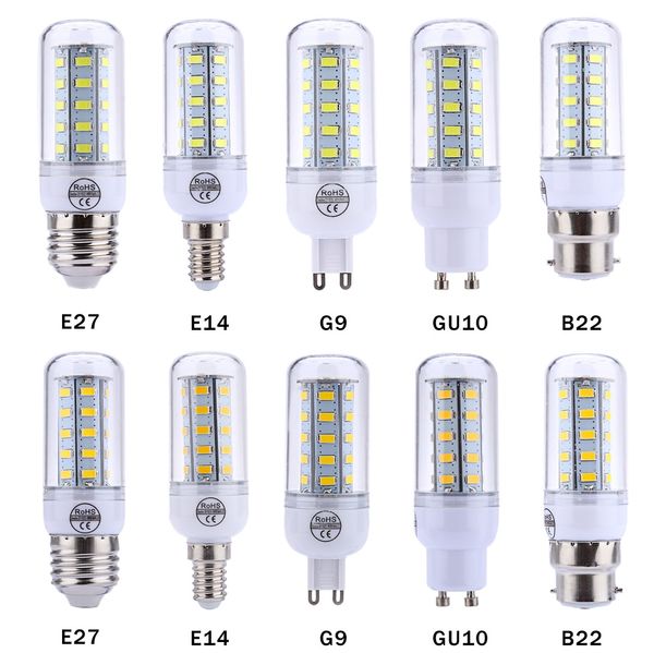 

ac 220v e27 4w 400lm smd 5730 светодиодная лампа для кукурузы с 36 светодиодами