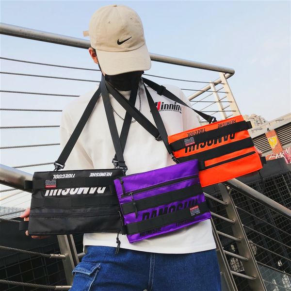 

brand originality design male messenger bag student korean wave men's casual small bag multifunctional shoulders small