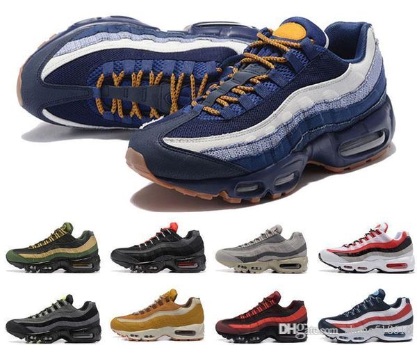 

2020 og essential designer cushion am running shoes boys mens outdoor trainers sport sneakers fashion casual trails jogging double boxed