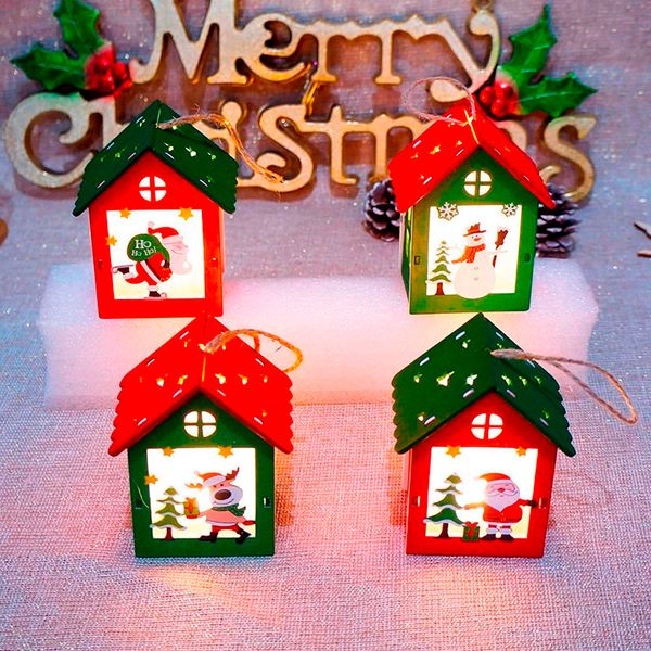 

christmas ornaments led light chalet l bar christmas tree decoration 2018 new arrival for dropshipping