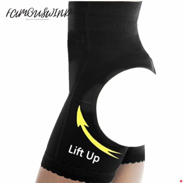 

высокой талией сексуальные женщины shat lift shaper стальной костер lifter body shaper усилитель попки трусики booty lifter с tummy фирменны, Black;white