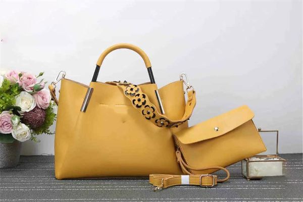 

on the new bag female new big red handbag wild fashion bag simple trendy shoulder oblique #iuyh