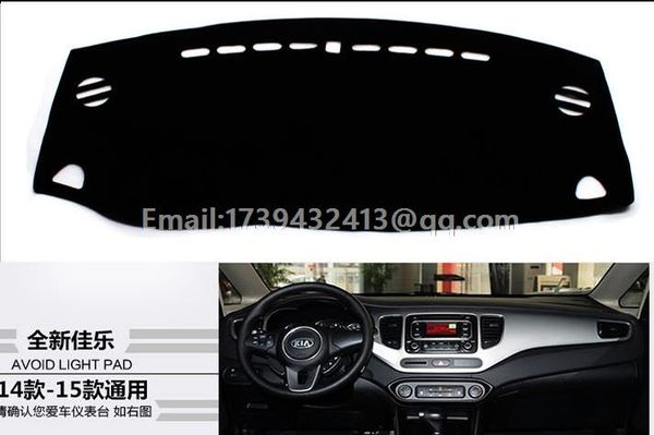 

for kia carens rondo 2013 2014 2015 2016 2017 2018 dashmats car-styling accessories dashboard cover