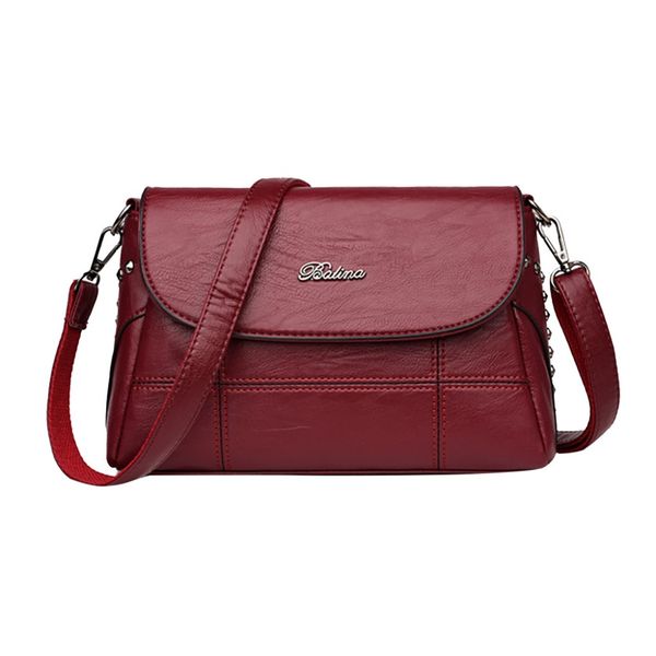 

fashion shoulder bag new trend women handbags retro simple flap ornaments woman messenger bag