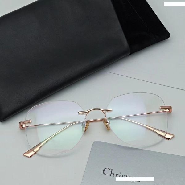 

new eyeglasses frame women men brand designer eyeglass frames designer brand eyeglasses frame clear lens glasses frame oculos cd06 and case, Silver